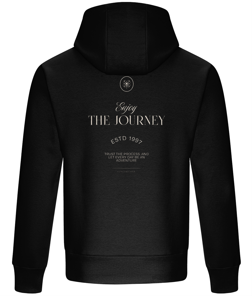 Oversized Boxy Hoodie - Enjoy The Journey