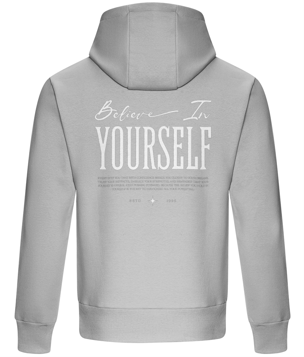 Oversized Boxy Hoodie - Believe in Yourself