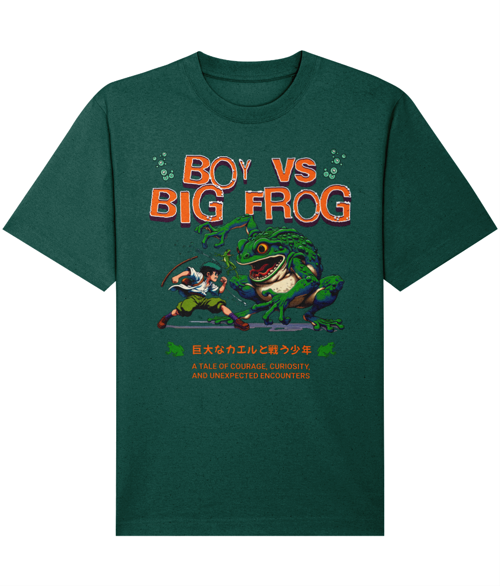 Unisex Relaxed Heavy T-Shirt Big Frog