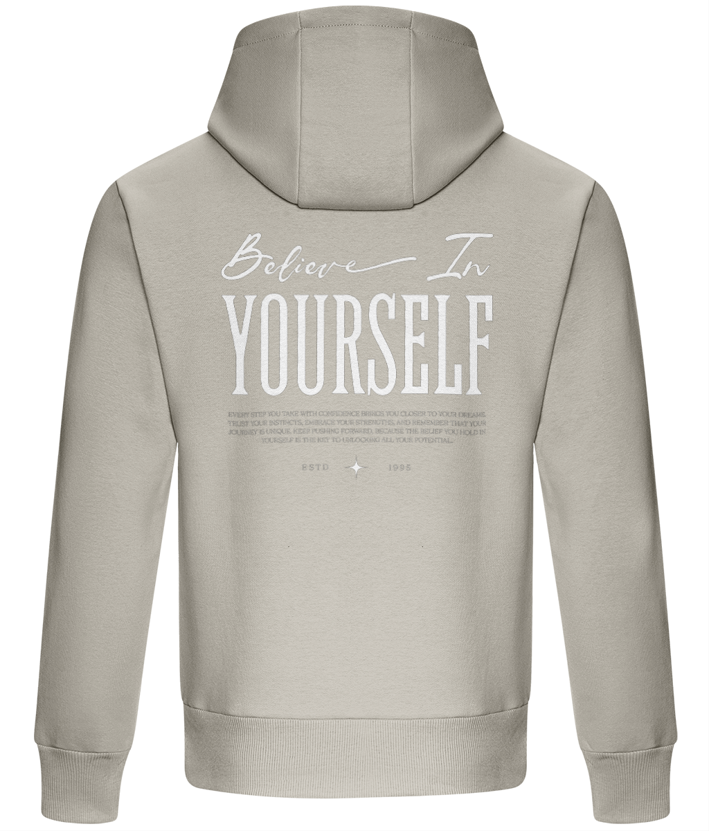 Oversized Boxy Hoodie - Believe in Yourself