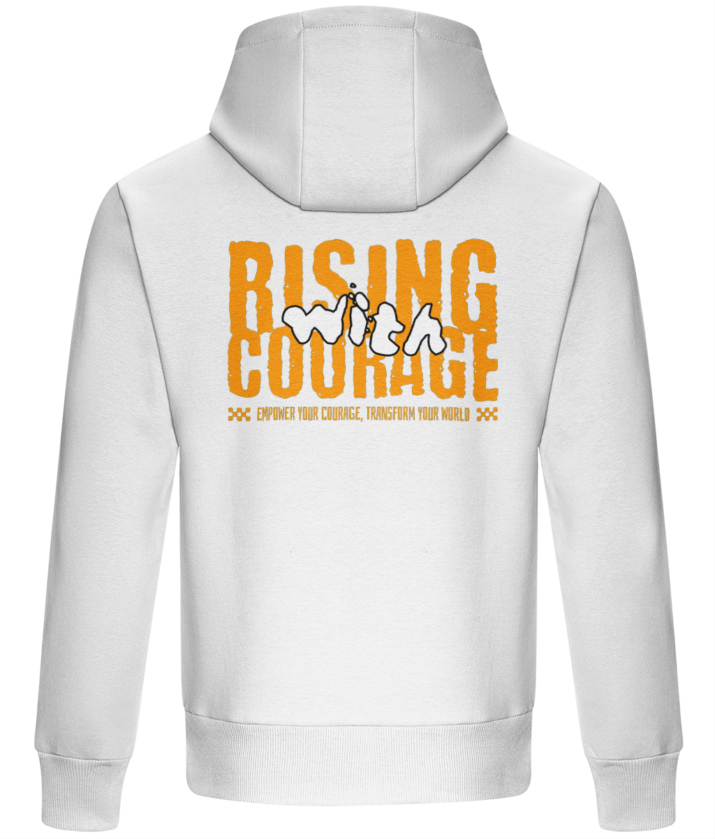 Oversized Boxy Hoodie - Rising With Courage