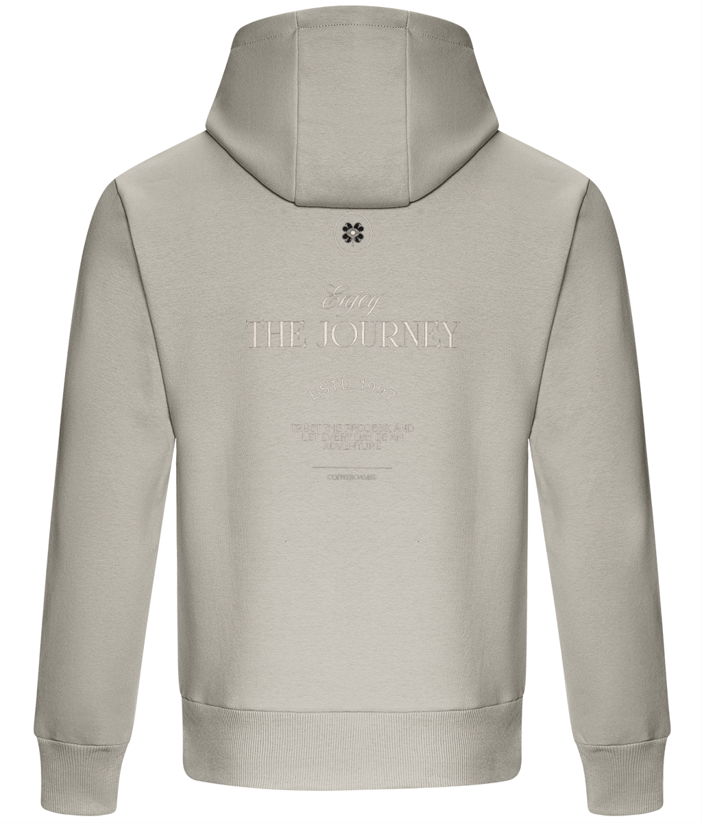 Oversized Boxy Hoodie - Enjoy The Journey