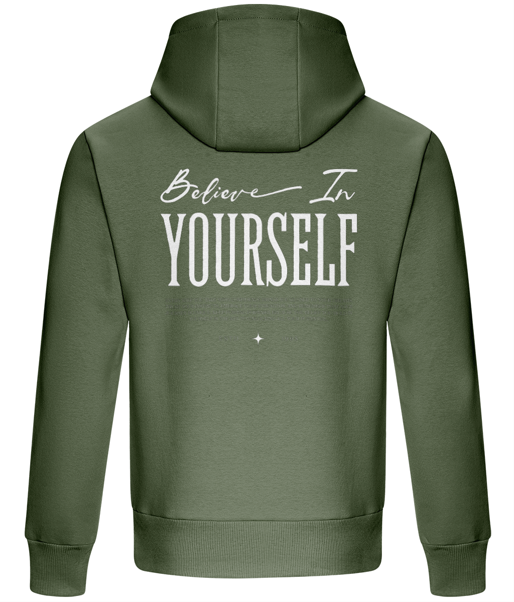 Oversized Boxy Hoodie - Believe in Yourself