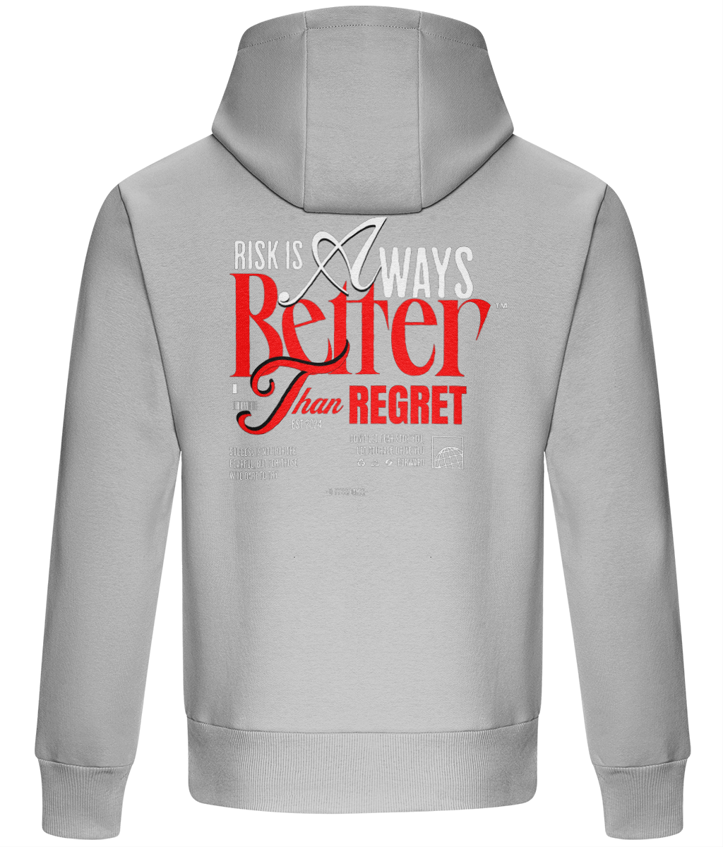 Oversized Boxy Hoodie - Risk is Alway Better