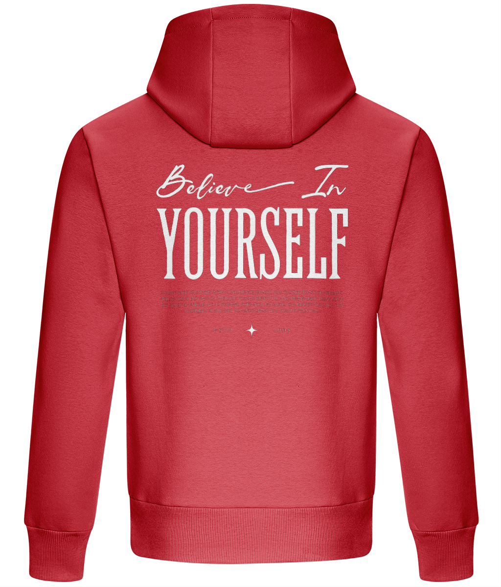 Oversized Boxy Hoodie - Believe in Yourself