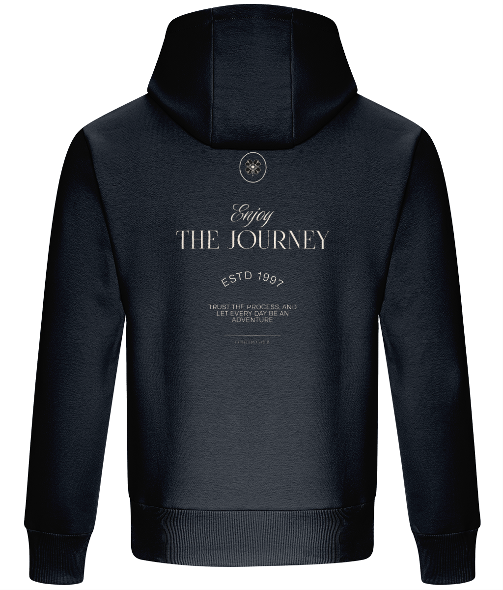 Oversized Boxy Hoodie - Enjoy The Journey