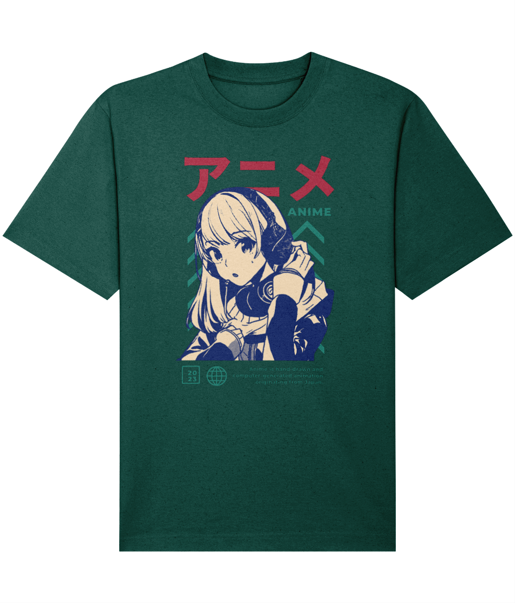 Unisex Relaxed Heavy T-shirt - Japanese Anime