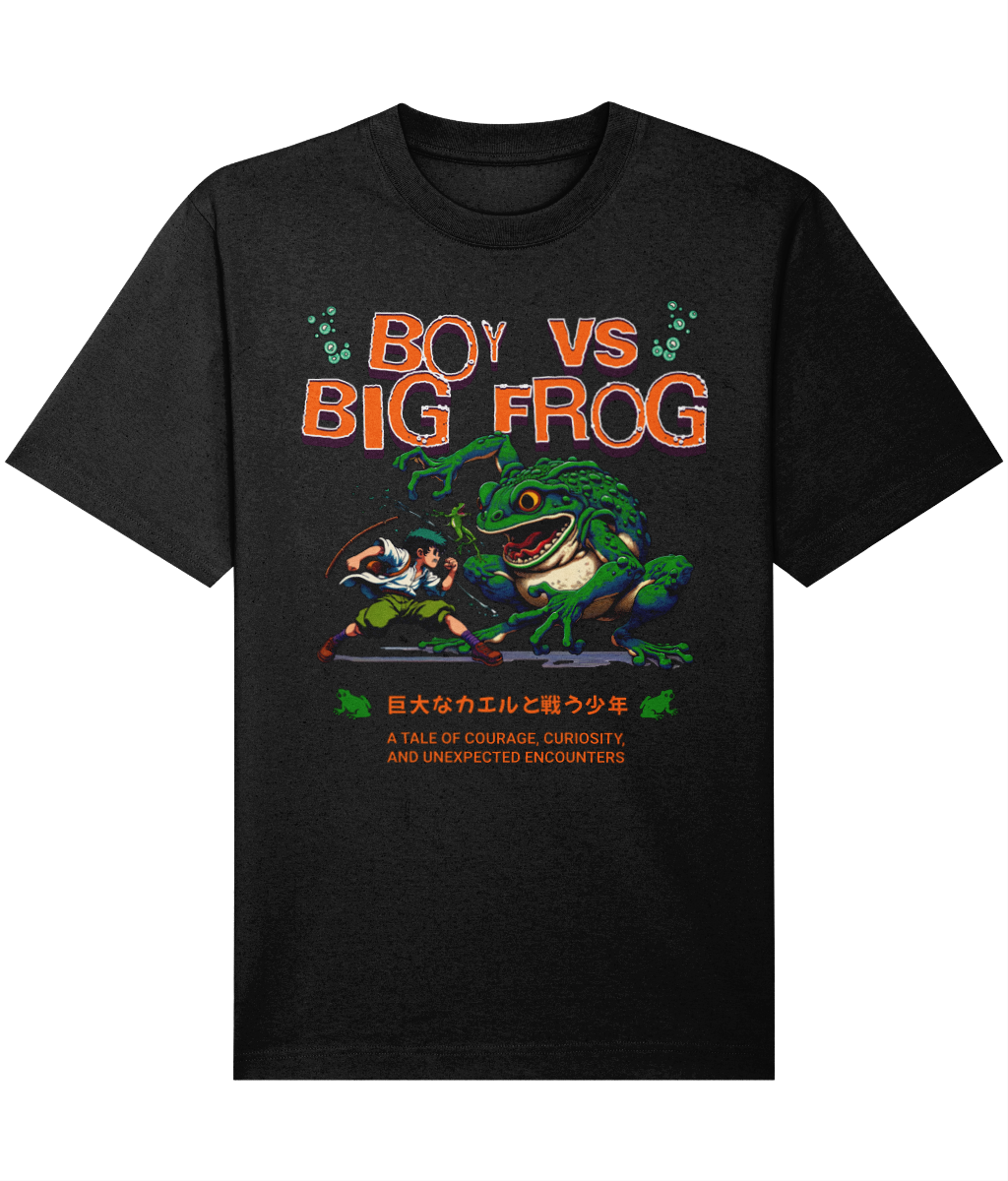 Unisex Relaxed Heavy T-Shirt Big Frog