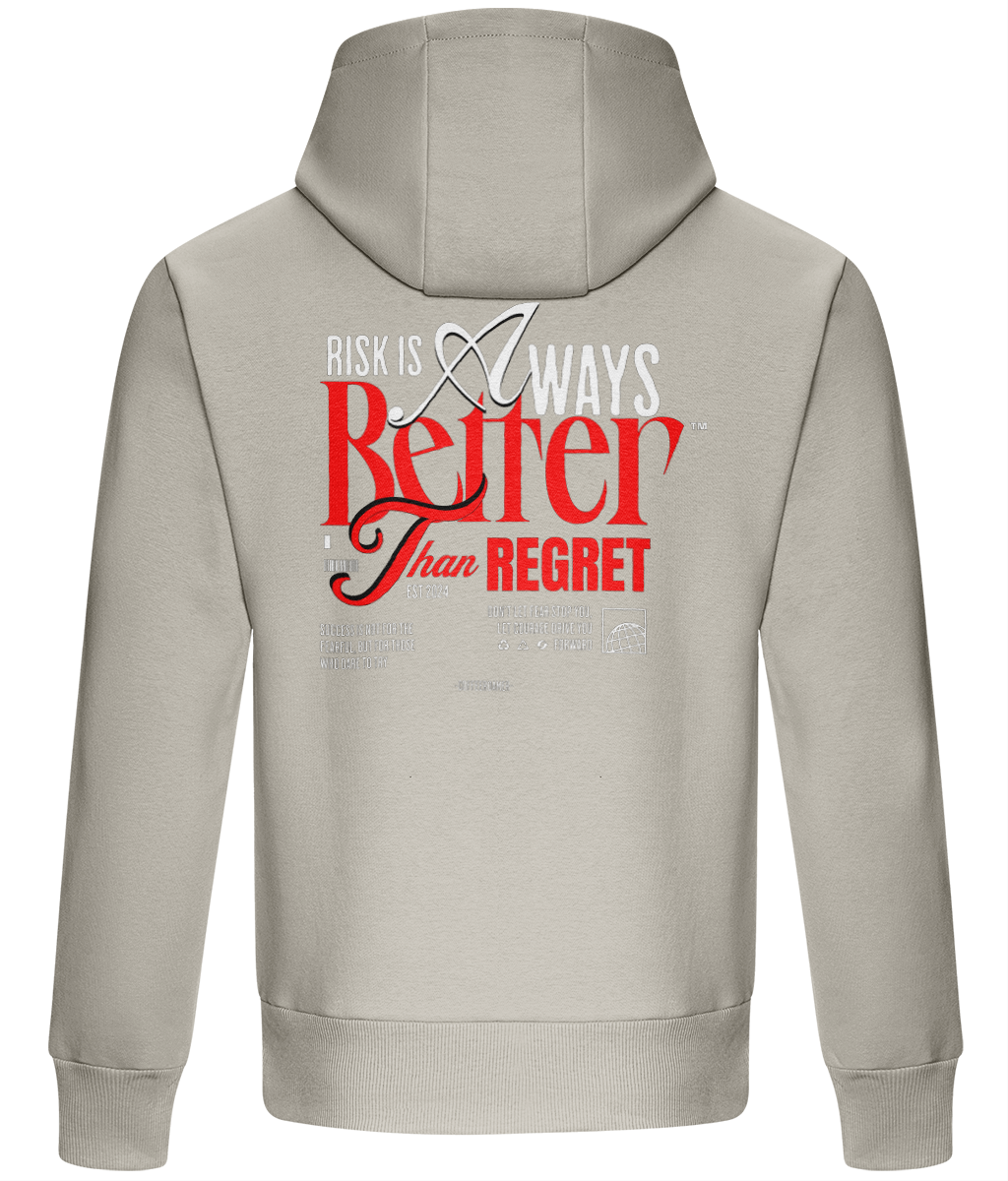 Oversized Boxy Hoodie - Risk is Alway Better