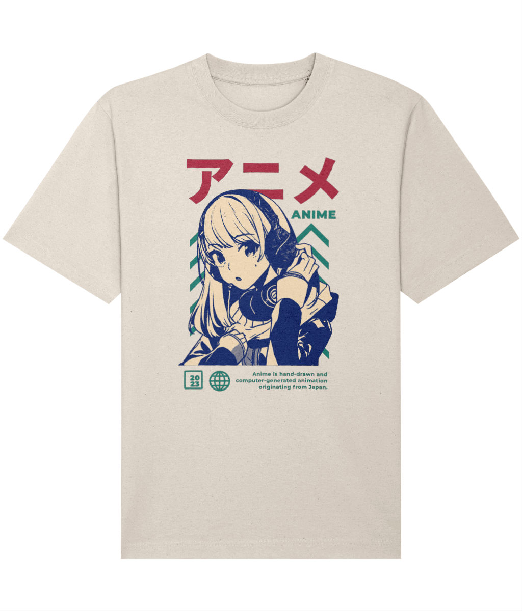 Unisex Relaxed Heavy T-shirt - Japanese Anime