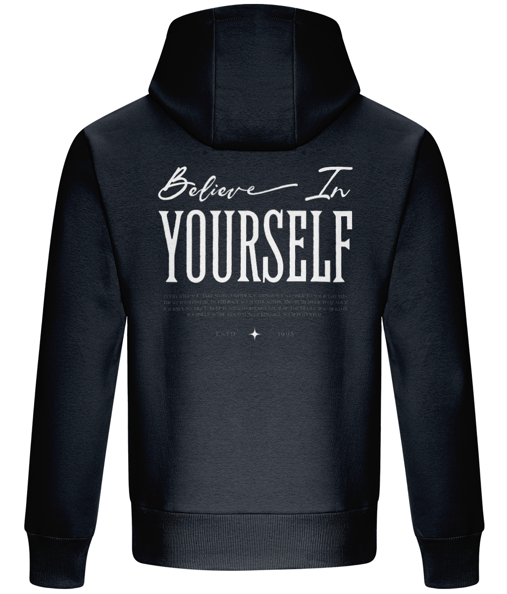 Oversized Boxy Hoodie - Believe in Yourself