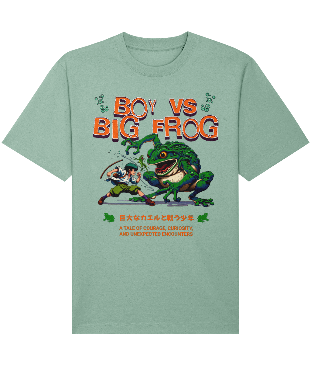 Unisex Relaxed Heavy T-Shirt Big Frog
