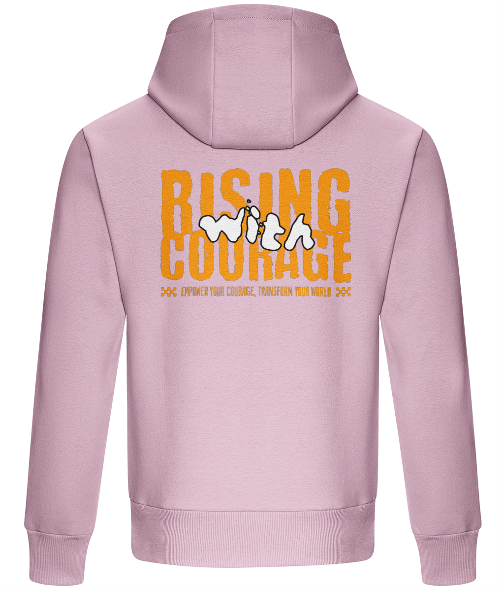 Oversized Boxy Hoodie - Rising With Courage