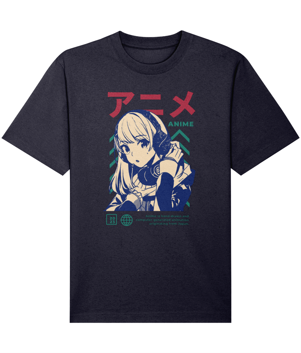 Unisex Relaxed Heavy T-shirt - Japanese Anime