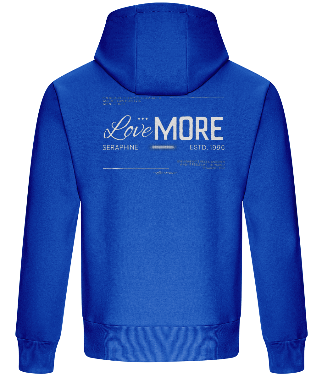 Oversized Boxy Hoodie - Love More