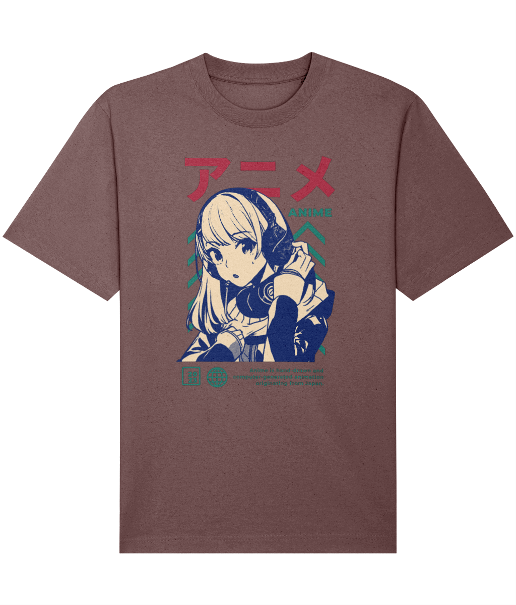 Unisex Relaxed Heavy T-shirt - Japanese Anime