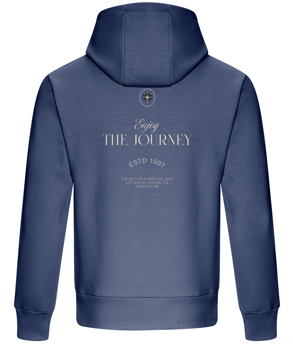Oversized Boxy Hoodie - Enjoy The Journey