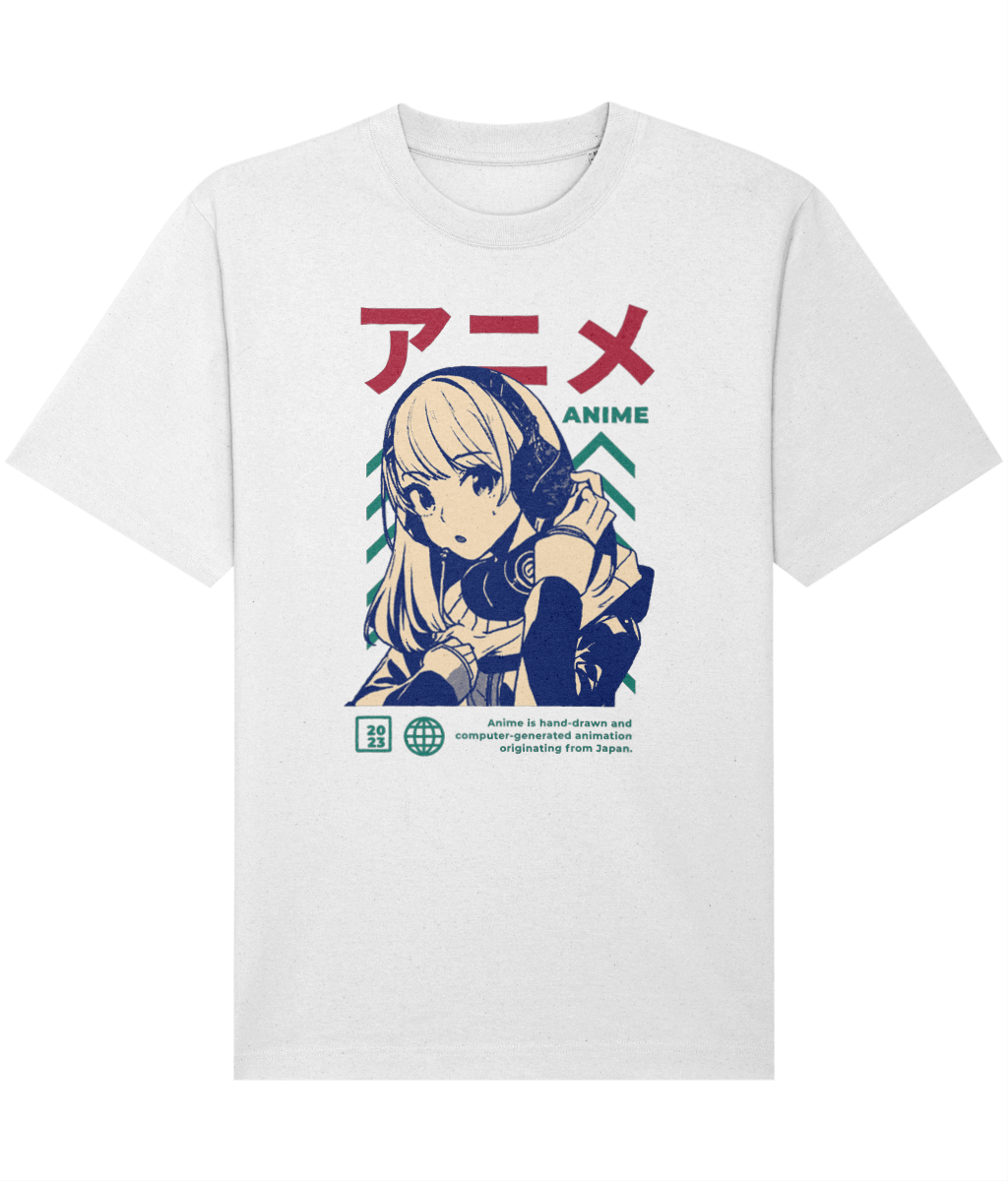 Unisex Relaxed Heavy T-shirt - Japanese Anime