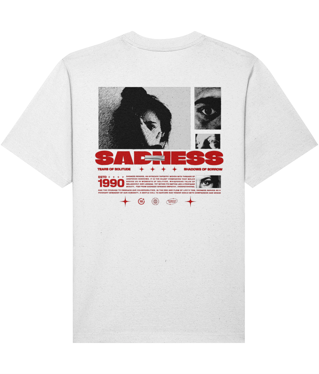 Unisex Relaxed Heavy T-shirt Sadness