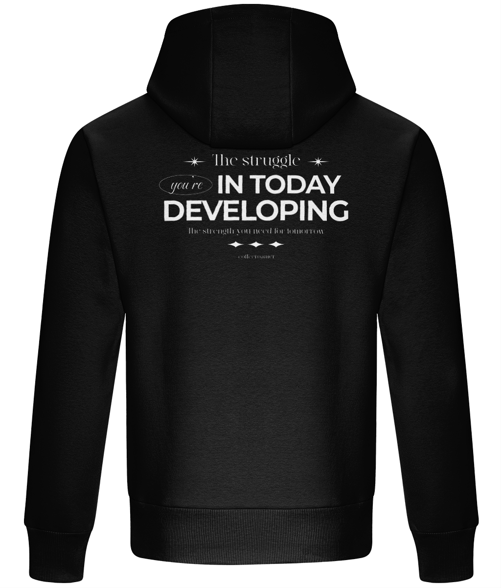 Oversized Boxy Hoodie - In Today Developing