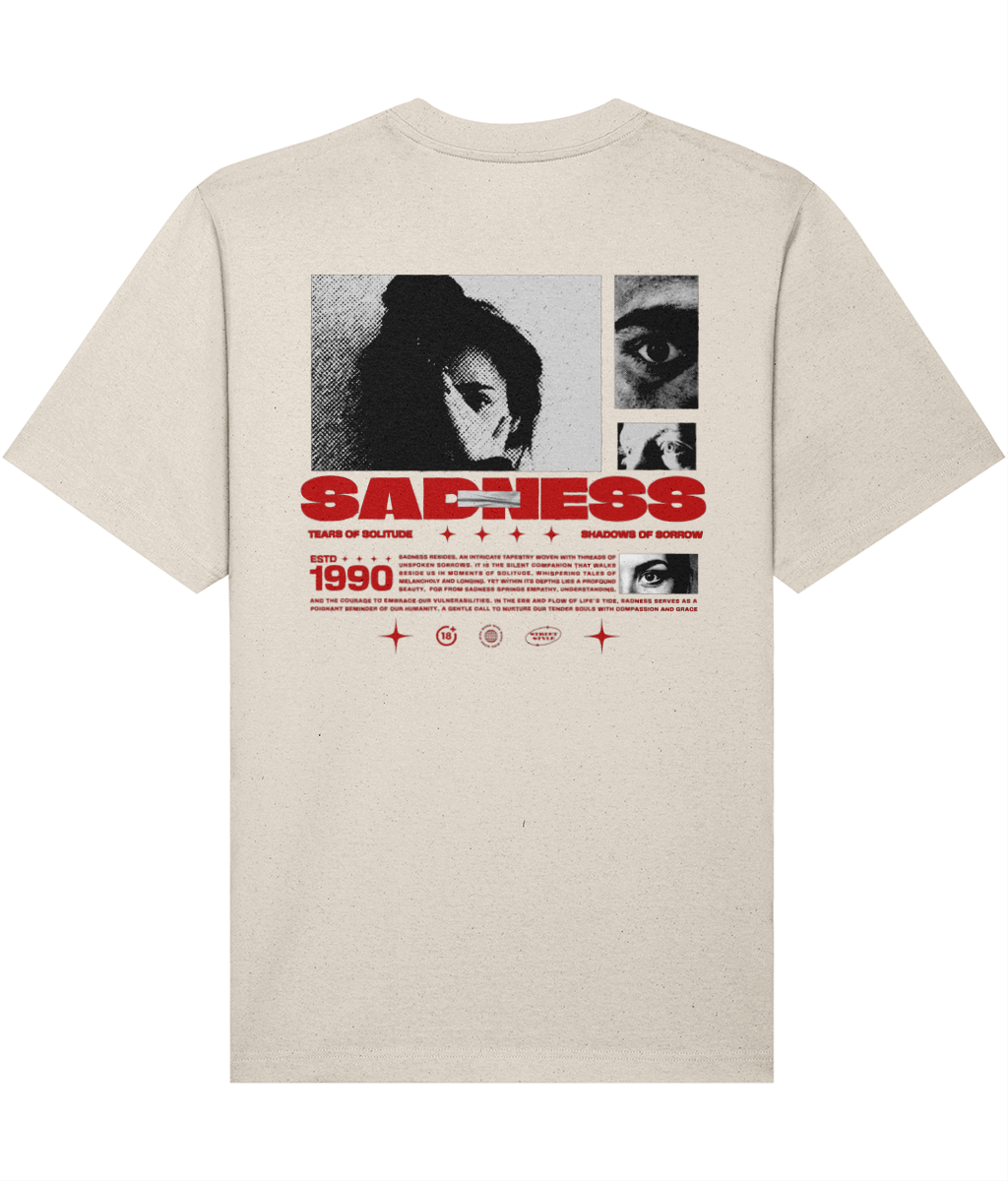 Unisex Relaxed Heavy T-shirt Sadness