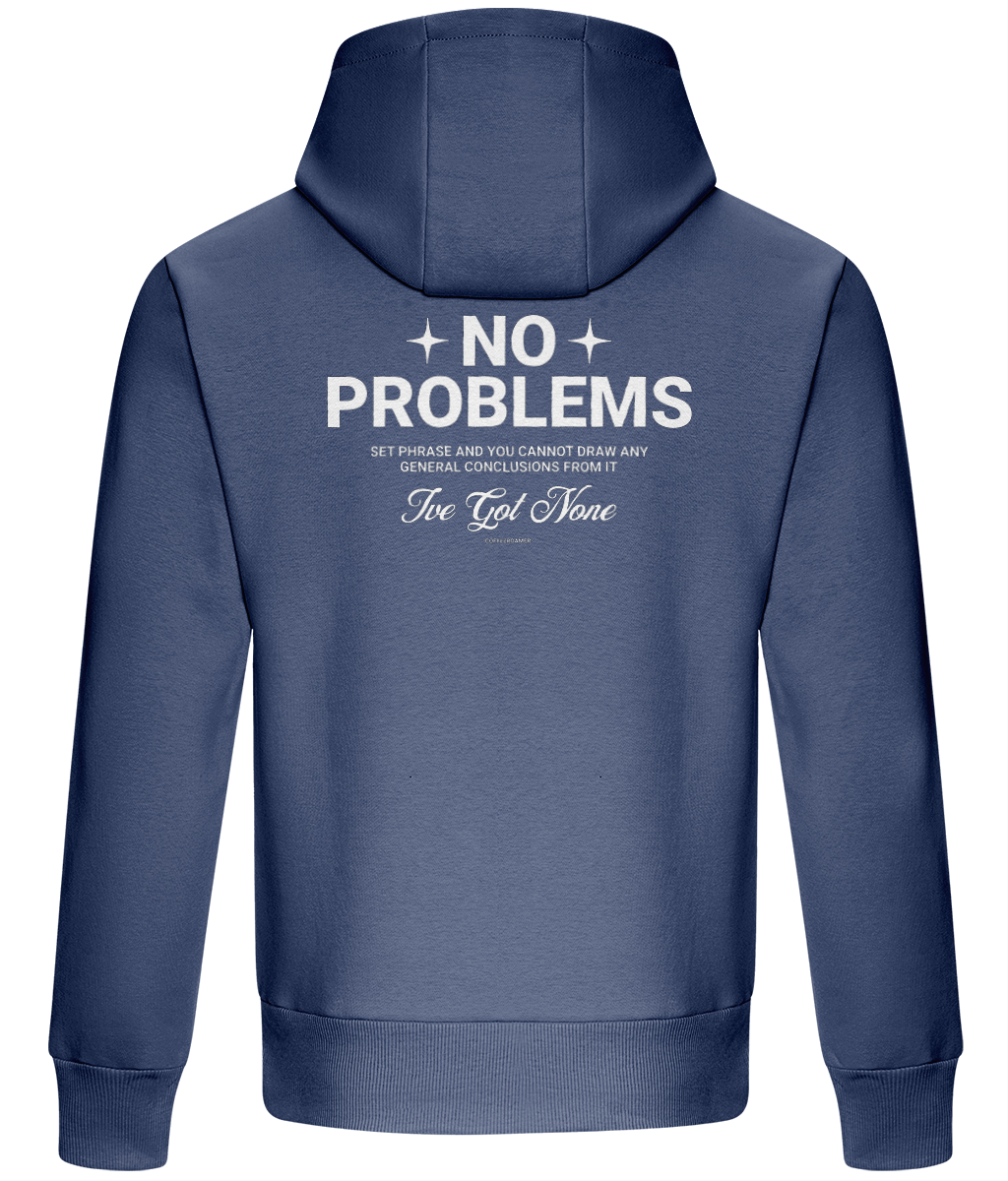 Oversized Boxy Hoodie - No Problems