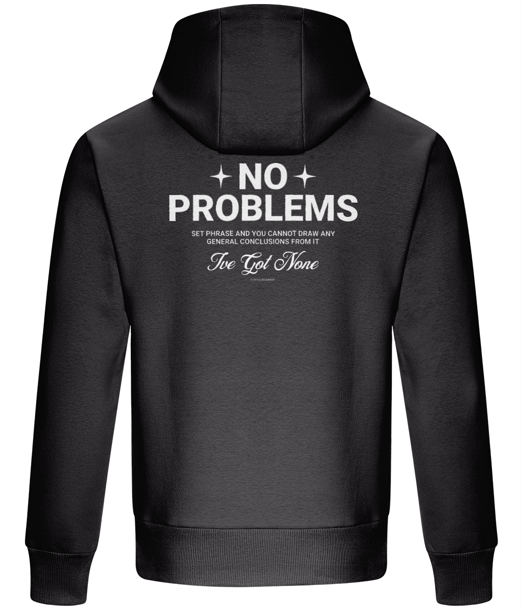 Oversized Boxy Hoodie - No Problems