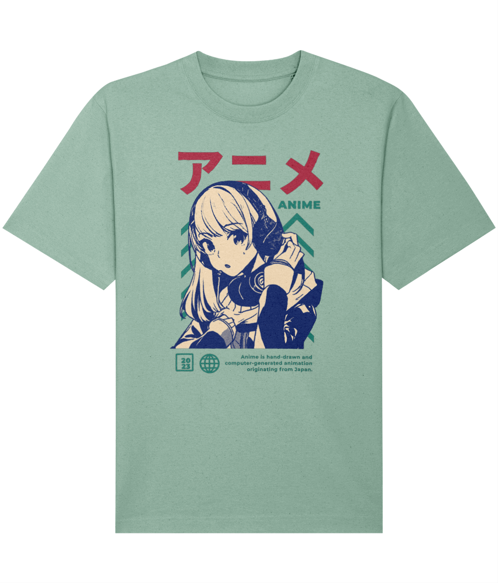 Unisex Relaxed Heavy T-shirt - Japanese Anime