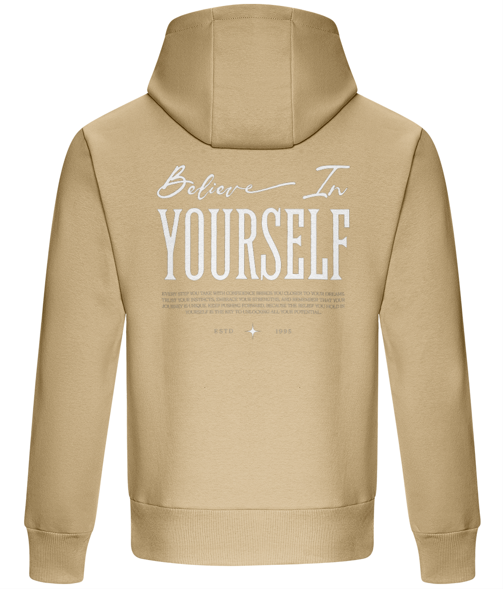 Oversized Boxy Hoodie - Believe in Yourself