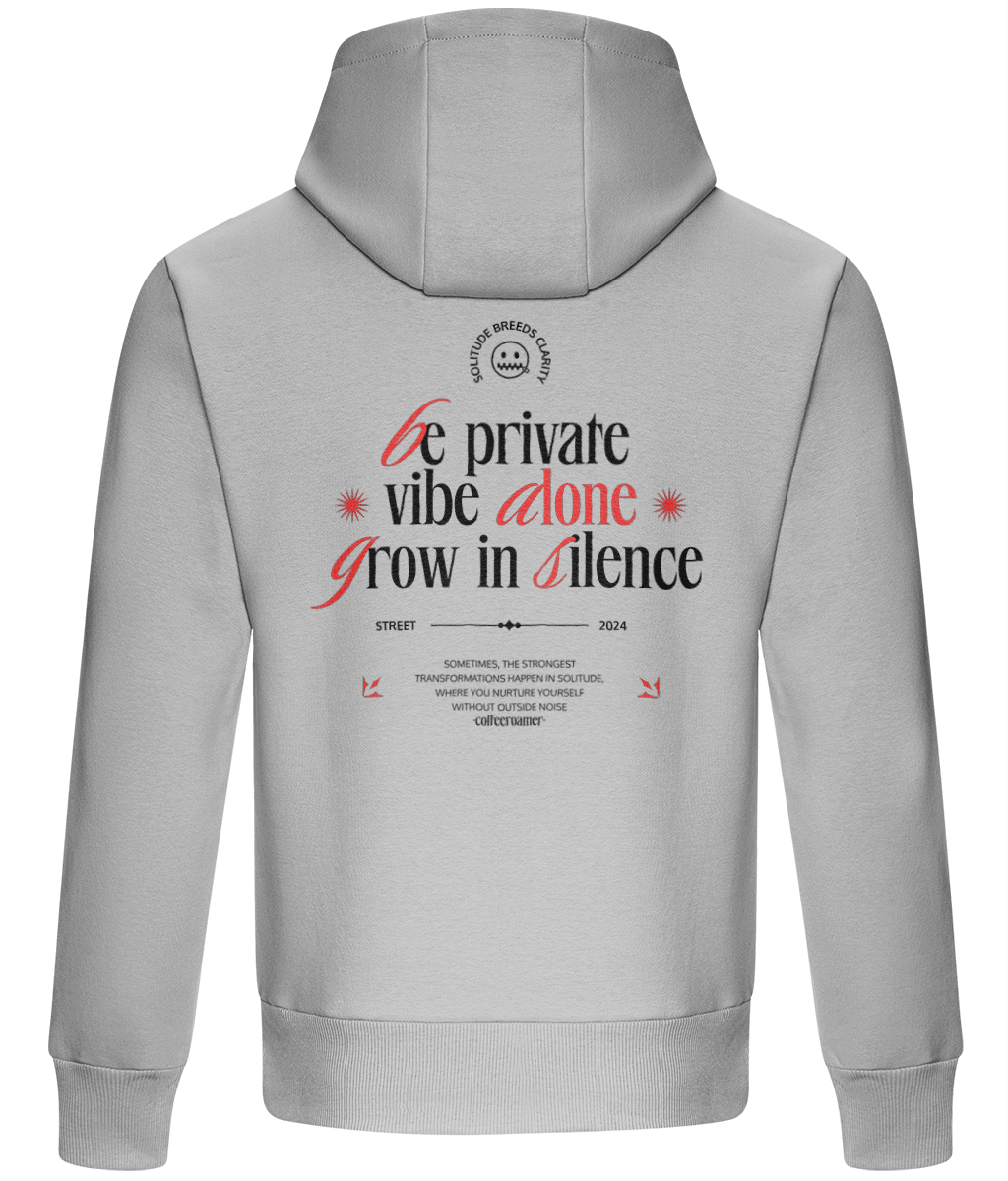 Oversized Boxy Hoodie - Be Private