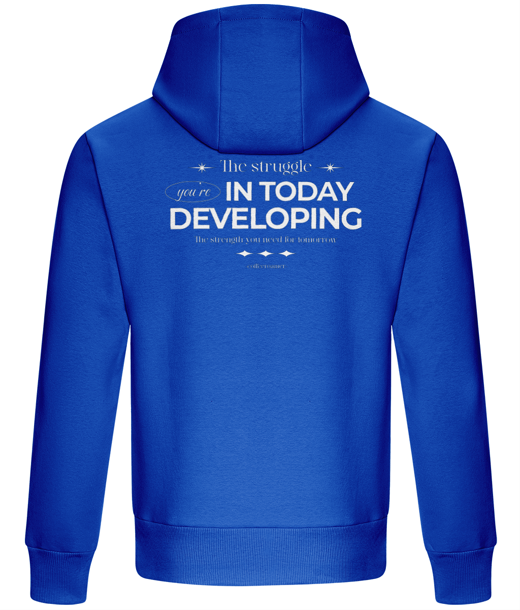 Oversized Boxy Hoodie - In Today Developing