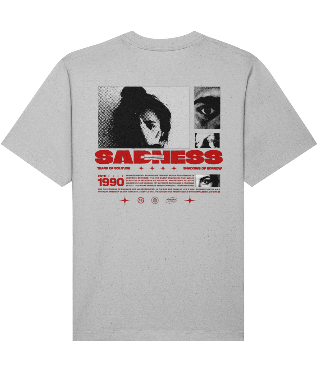 Unisex Relaxed Heavy T-shirt Sadness