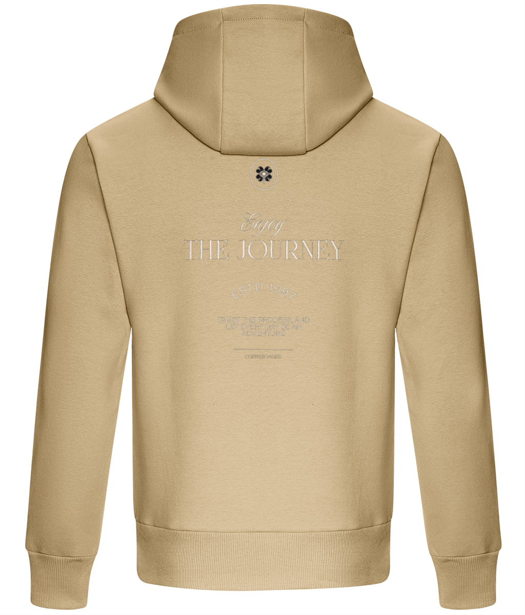 Oversized Boxy Hoodie - Enjoy The Journey