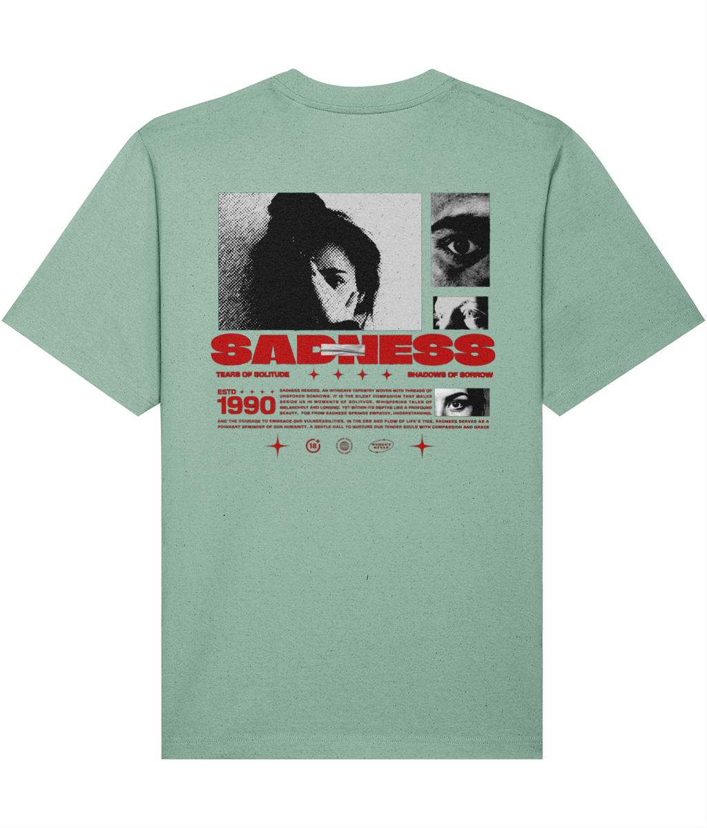 Unisex Relaxed Heavy T-shirt Sadness