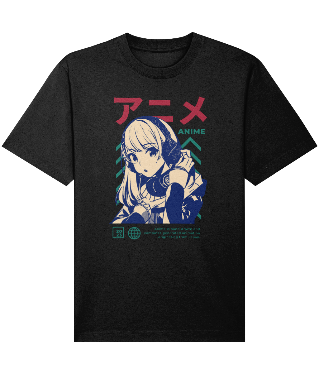 Unisex Relaxed Heavy T-shirt - Japanese Anime