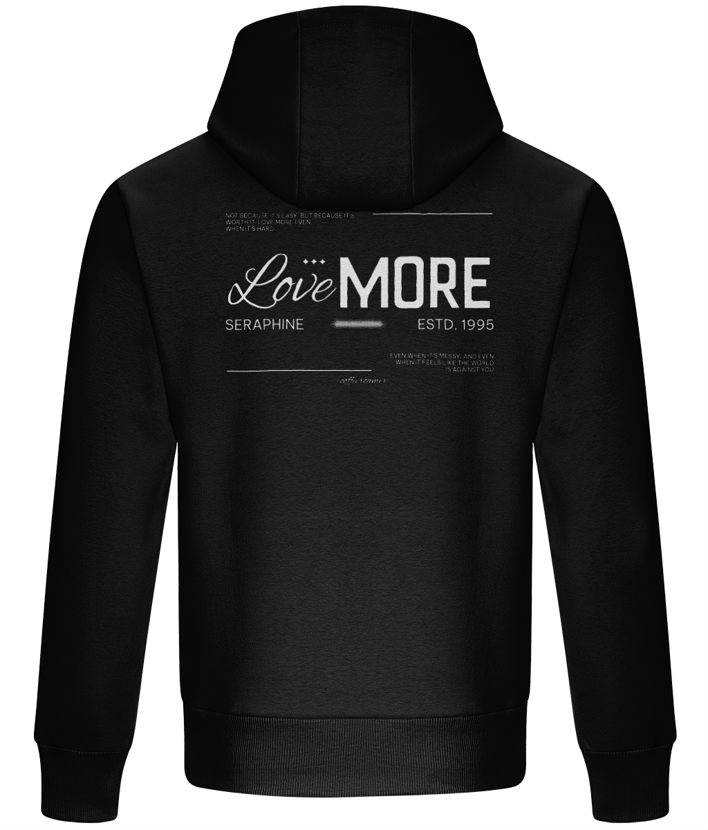 Oversized Boxy Hoodie - Love More