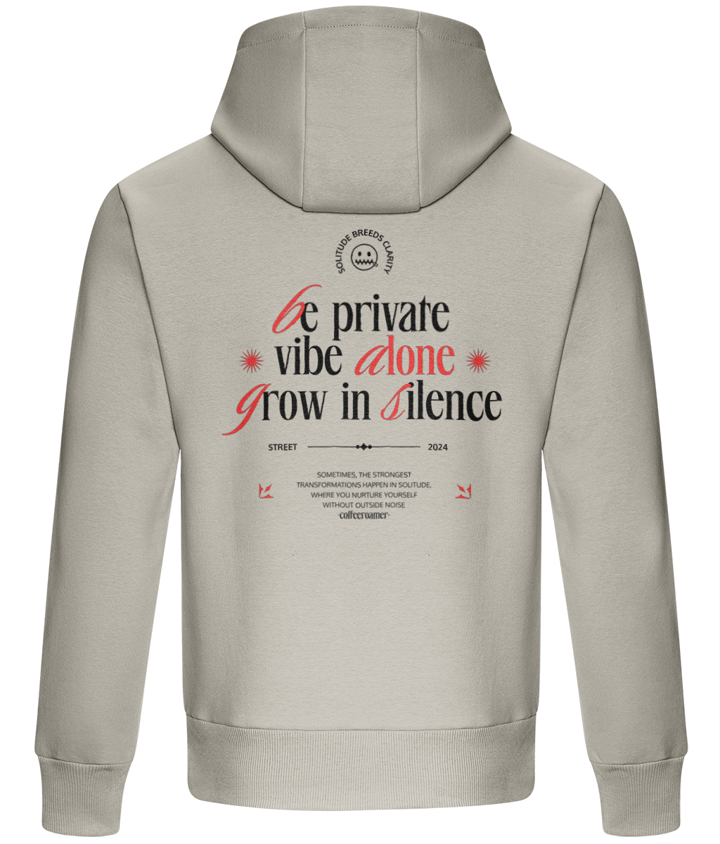 Oversized Boxy Hoodie - Be Private