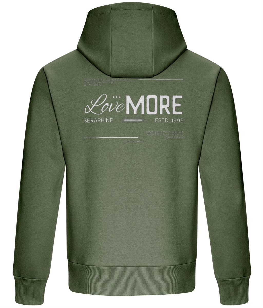 Oversized Boxy Hoodie - Love More