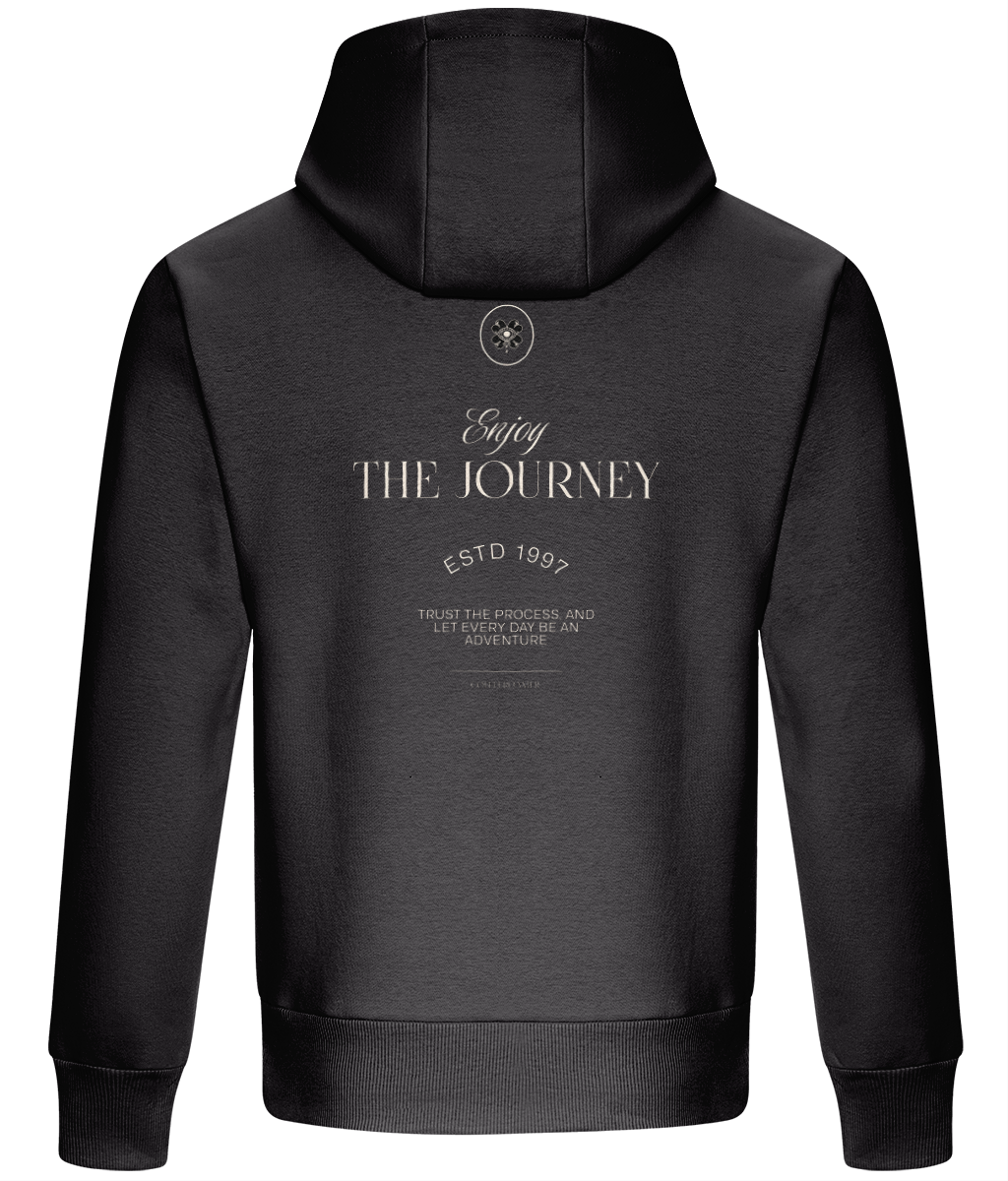Oversized Boxy Hoodie - Enjoy The Journey
