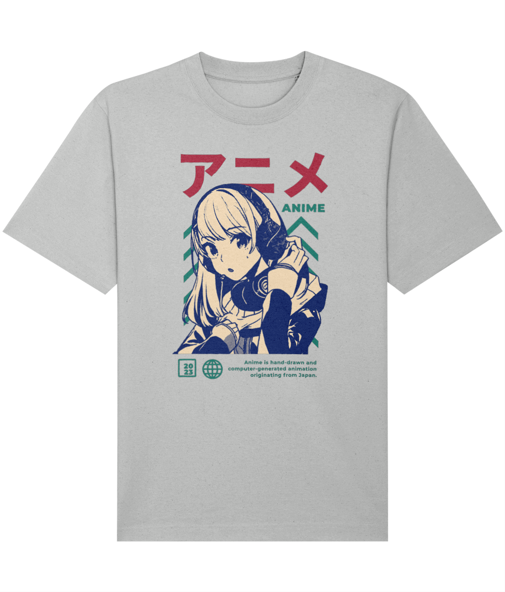 Unisex Relaxed Heavy T-shirt - Japanese Anime