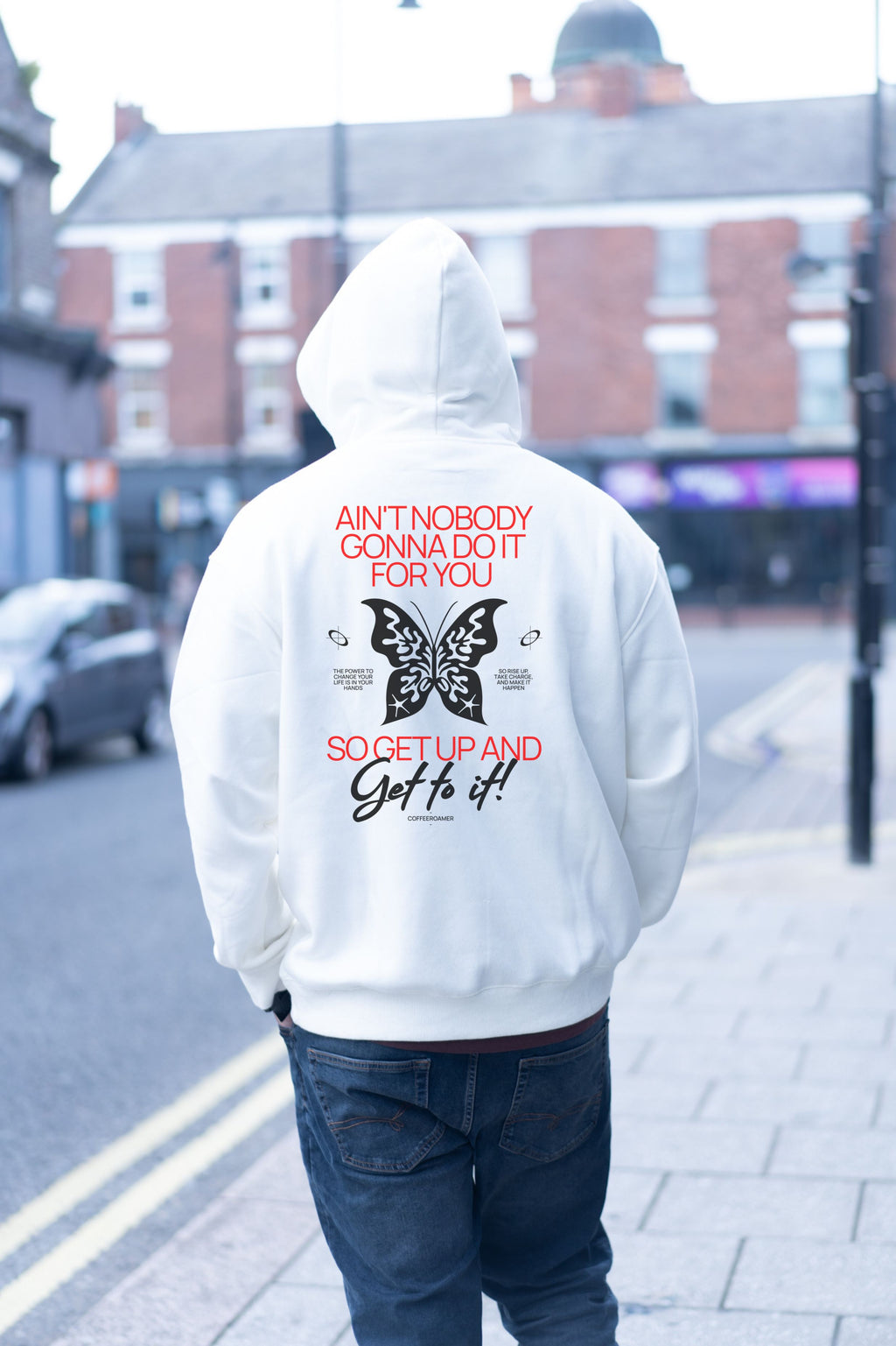 Oversized Boxy Hoodie - Ain't Nobody Gona Do it For You