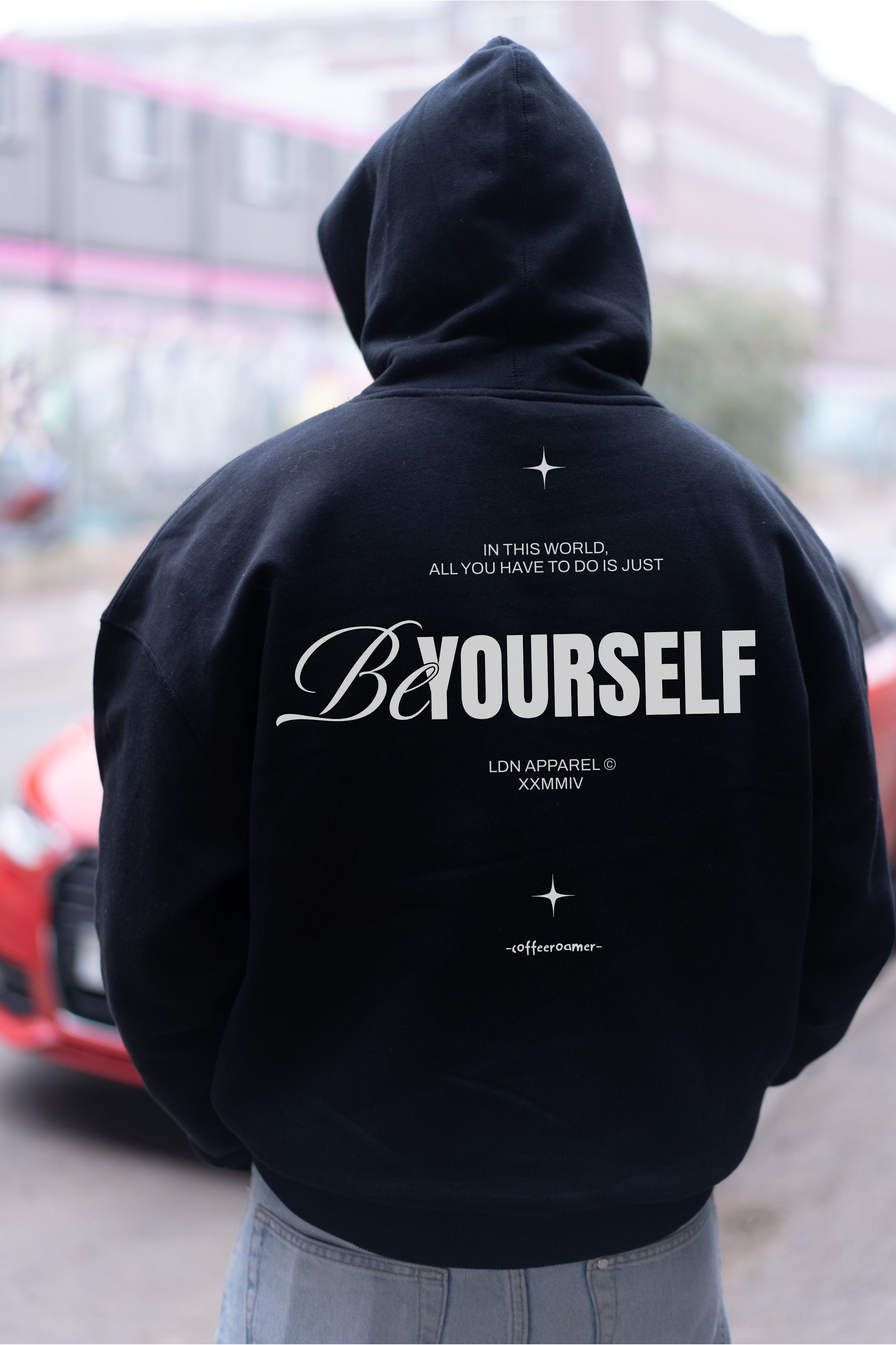 Oversized Boxy Fit Unisex Hoodie