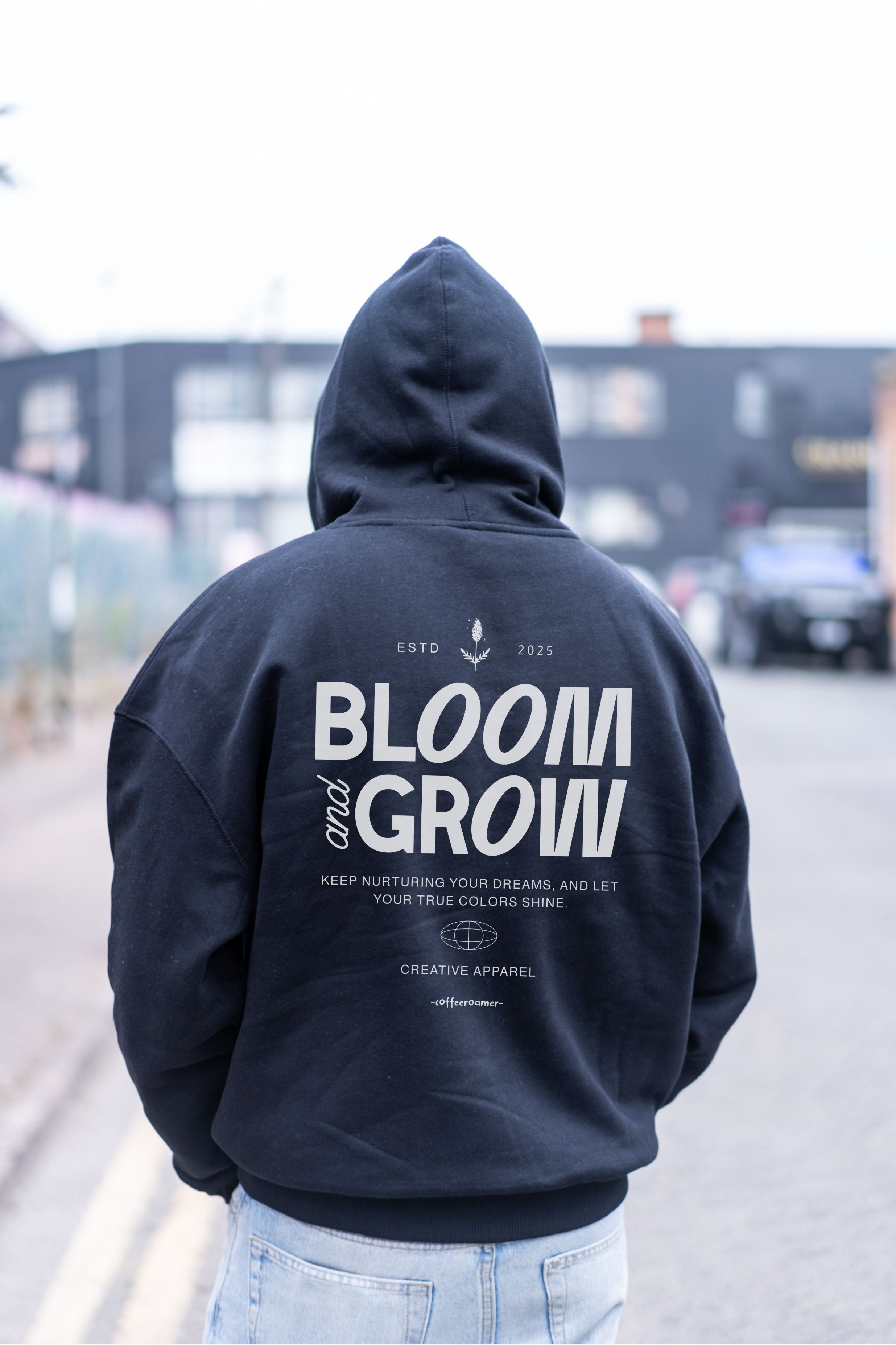 Oversized Boxy Fit Unisex Hoodie