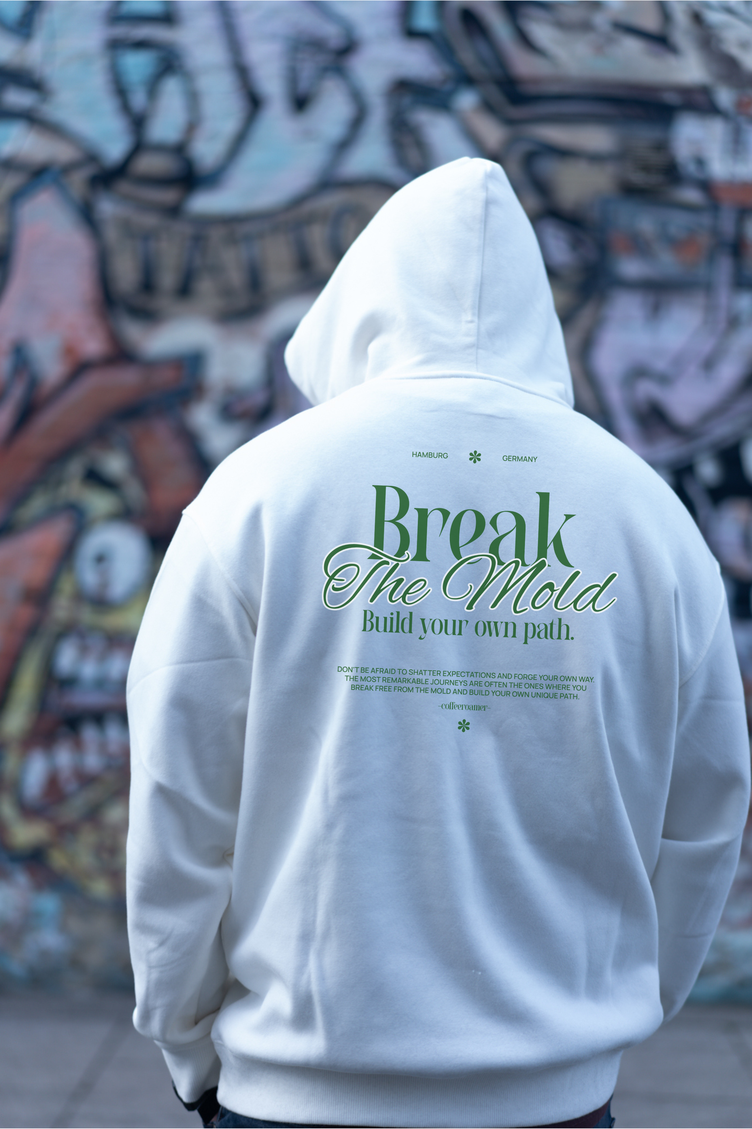 Oversized Boxy Hoodie - Break The Mold