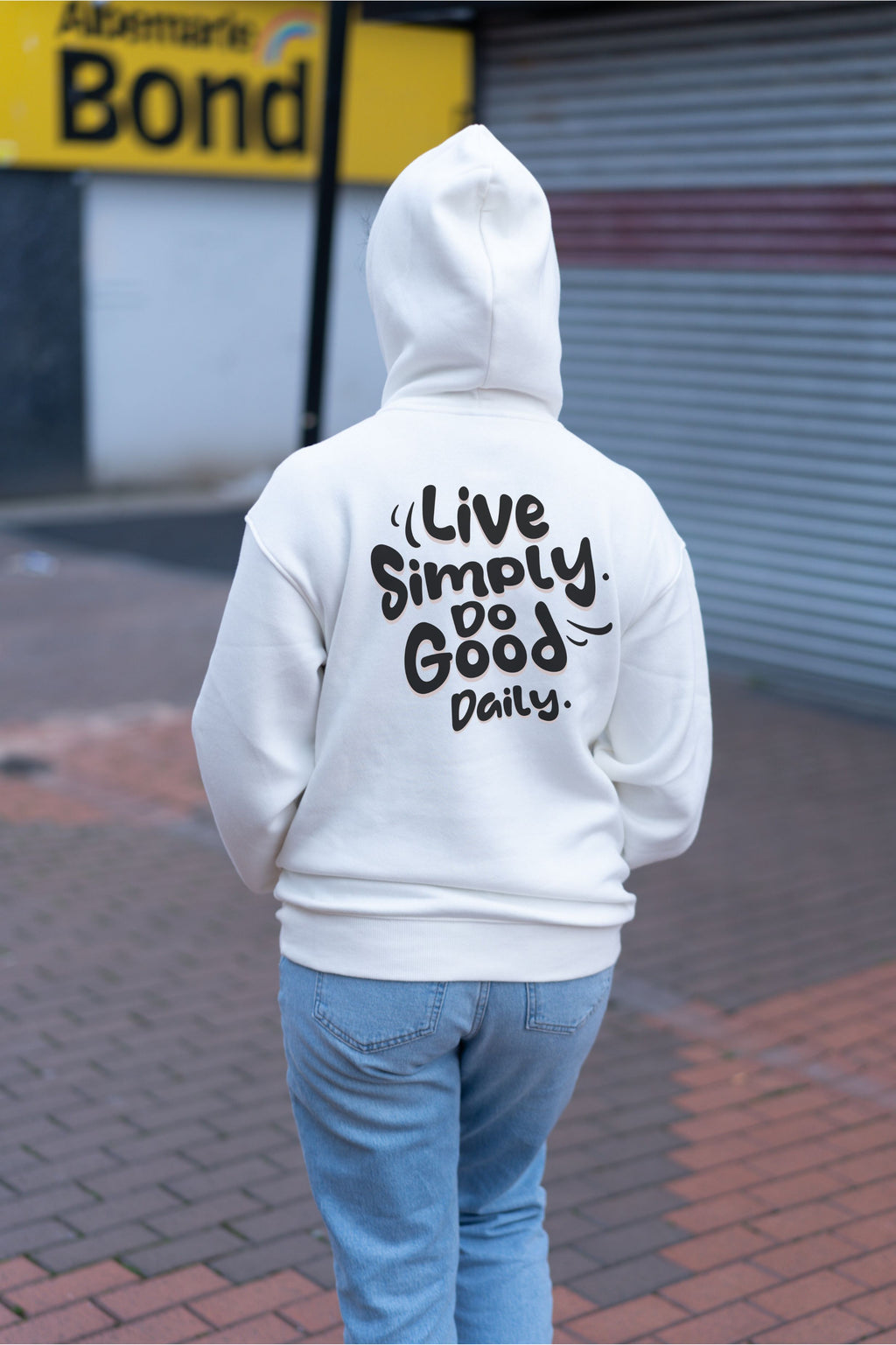 Oversized Boxy Hoodie - Live Simply