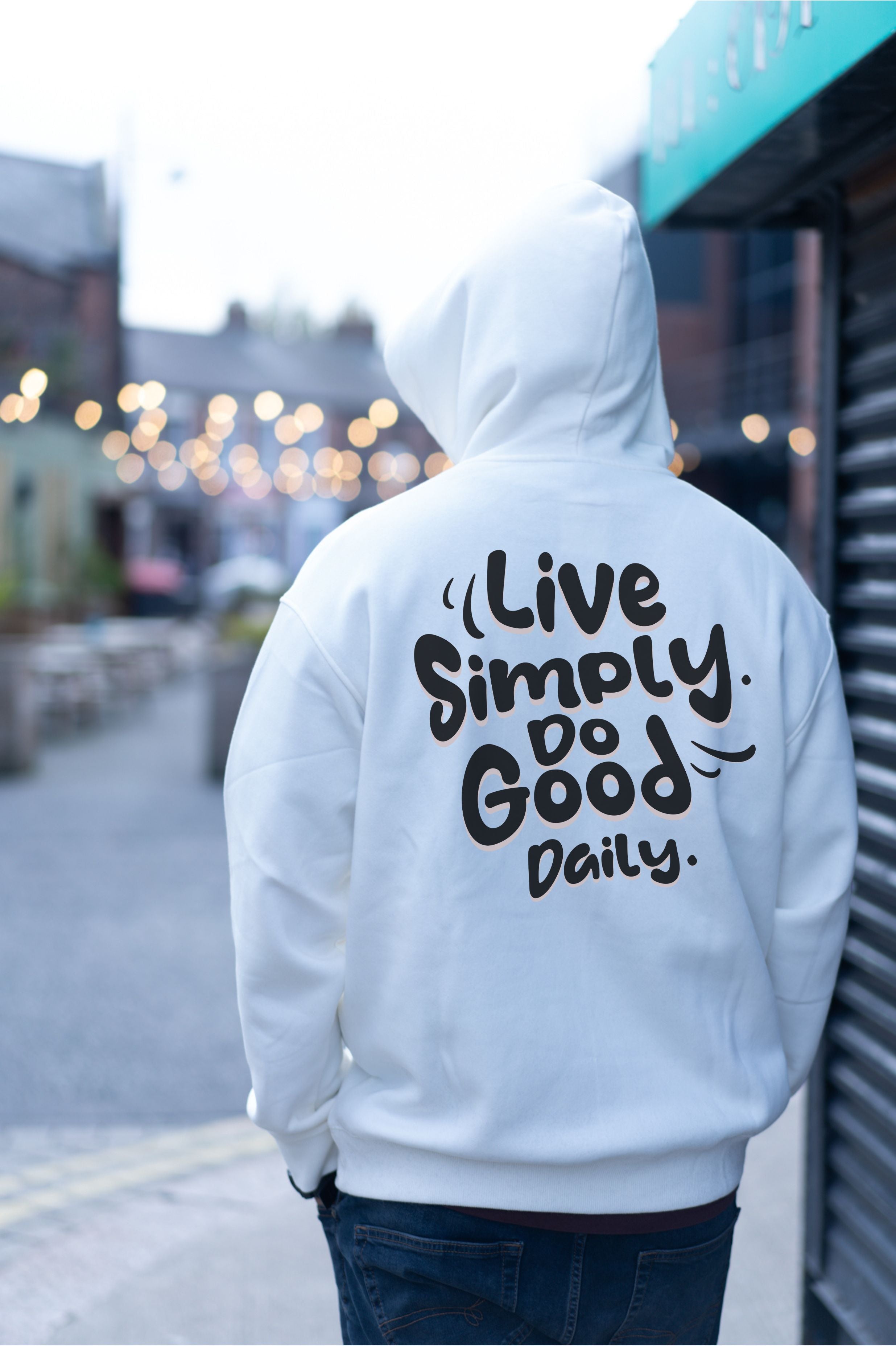 Oversized Boxy Hoodie - Live Simply