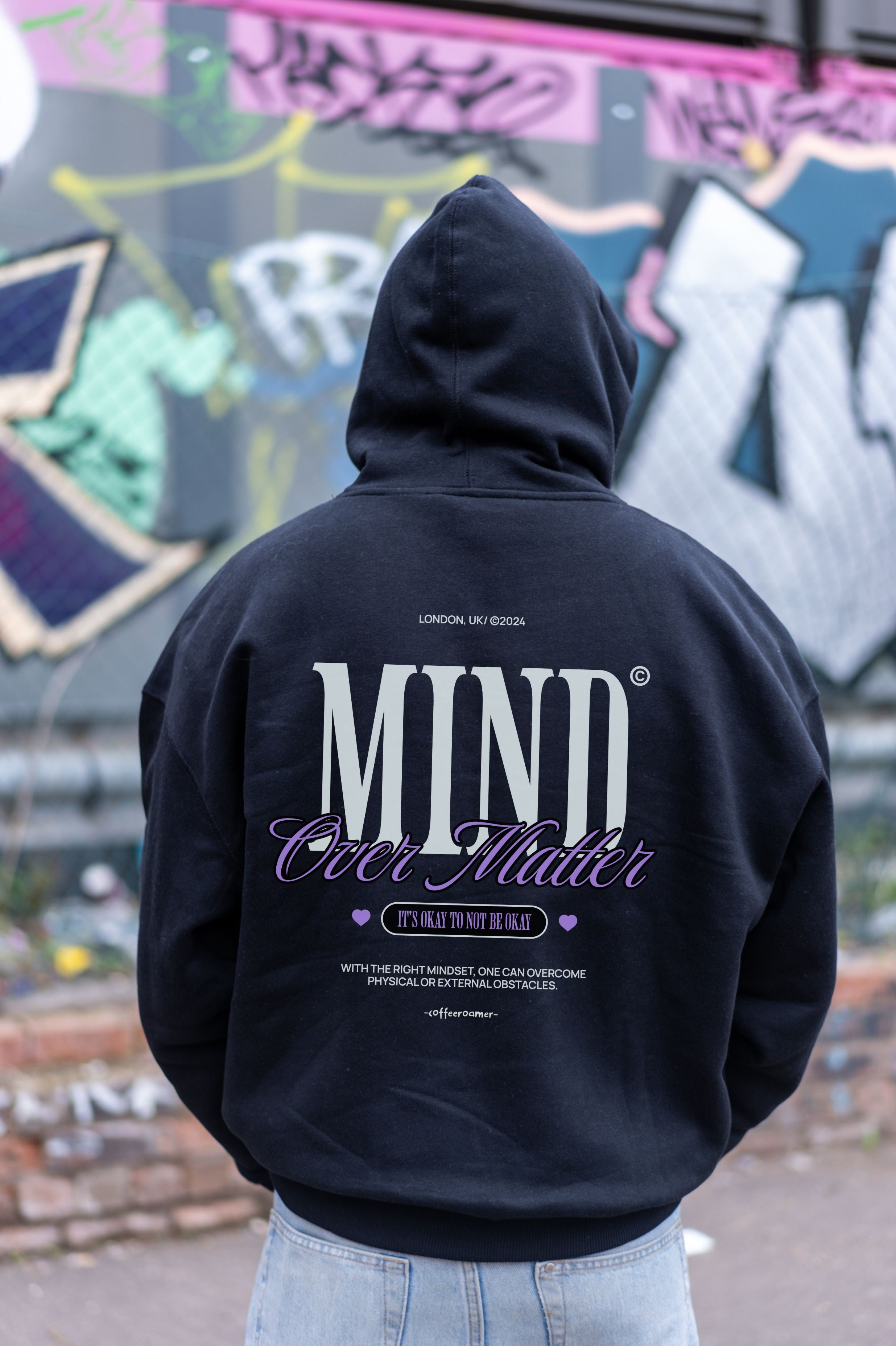 Oversized Boxy Fit Unisex Hoodie