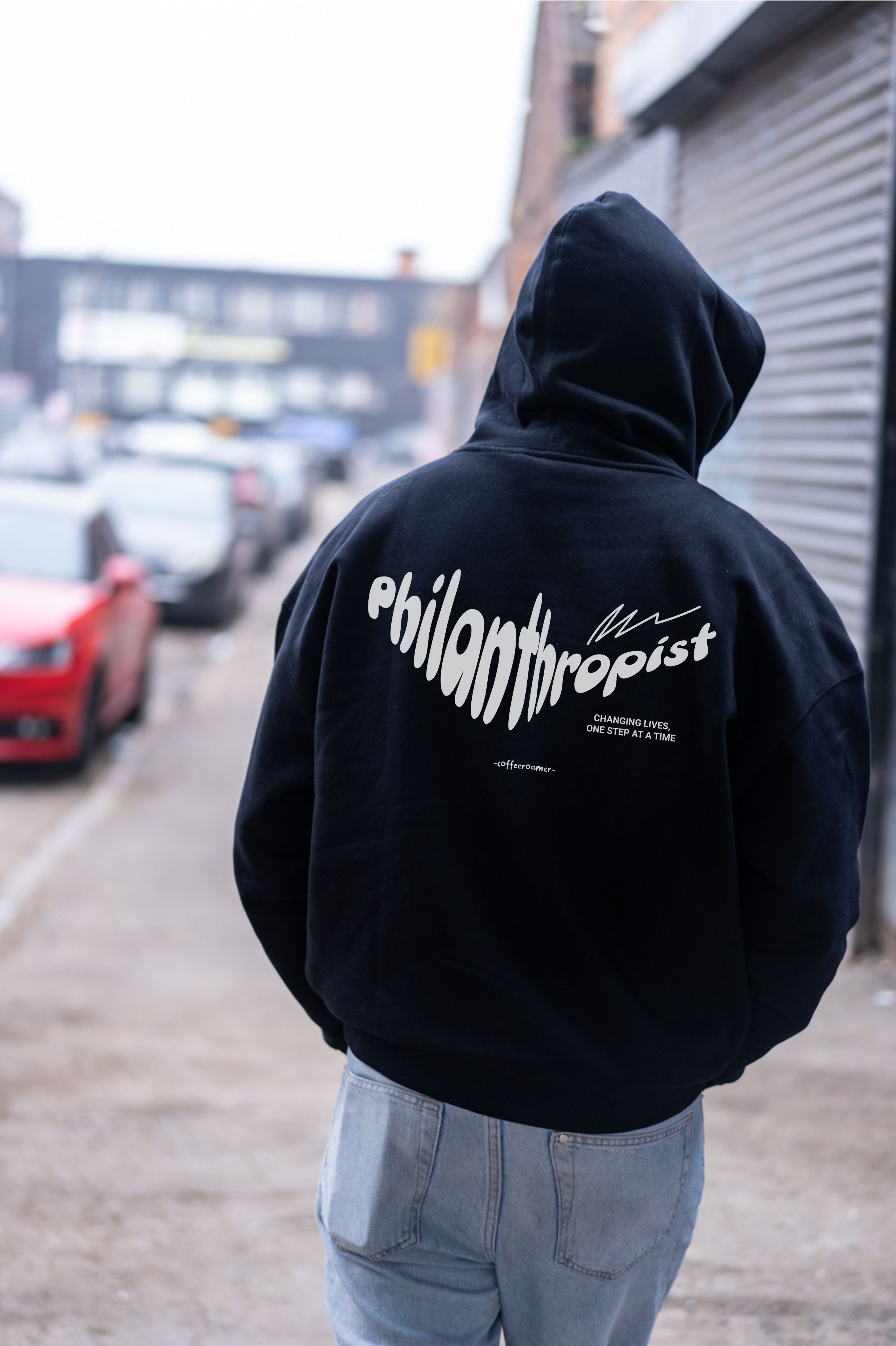 Oversized Boxy Fit Unisex Hoodie