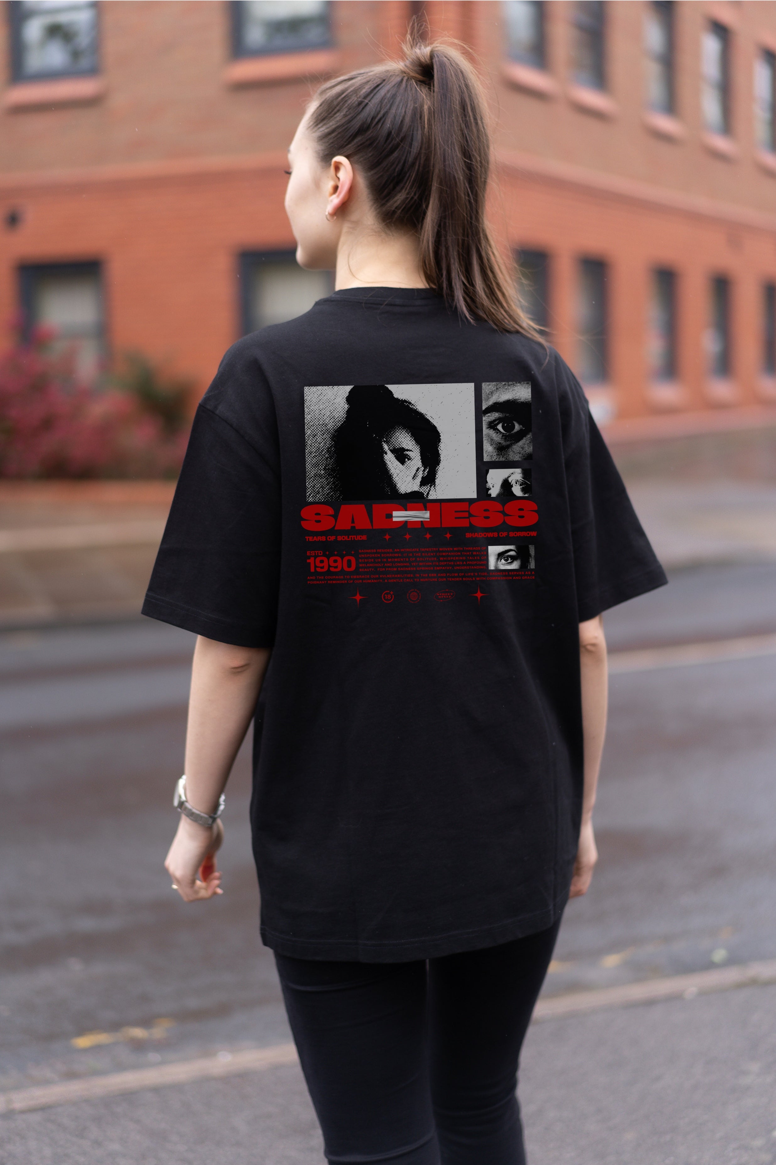 Unisex Relaxed Heavy T-shirt Sadness