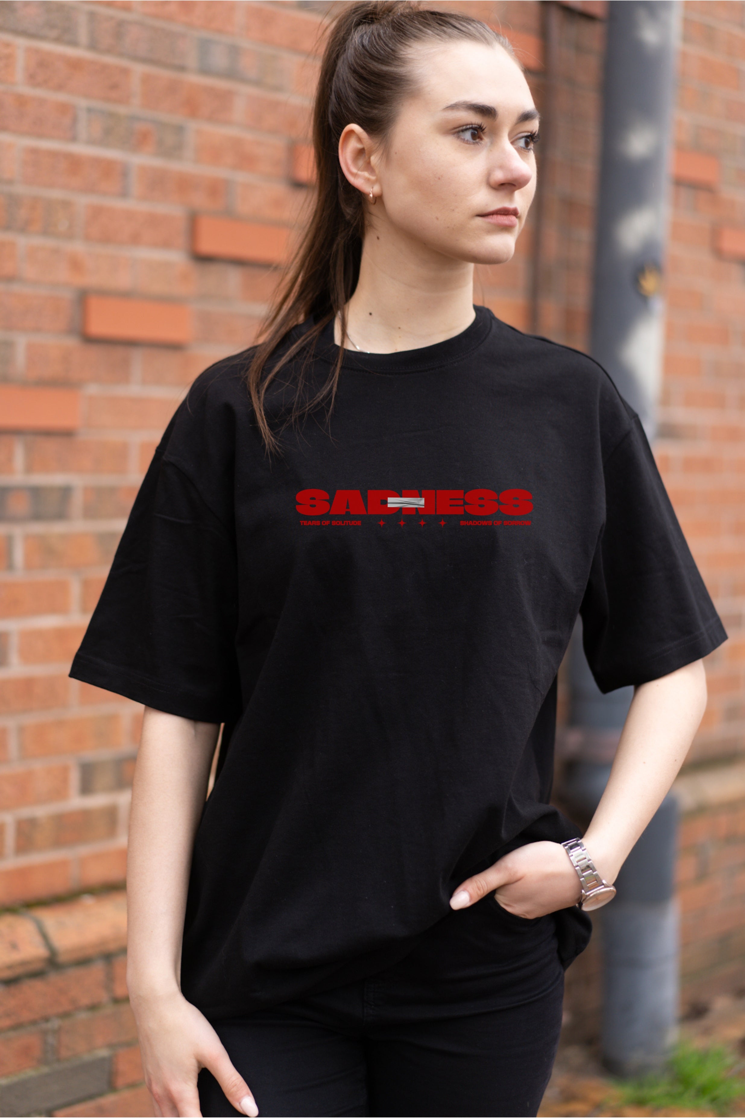 Unisex Relaxed Heavy T-shirt Sadness
